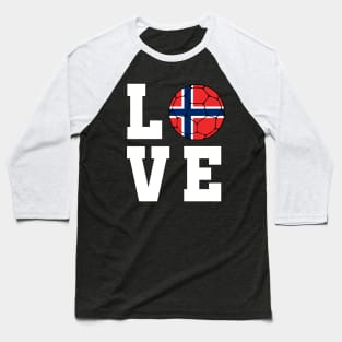 Norway Football Baseball T-Shirt